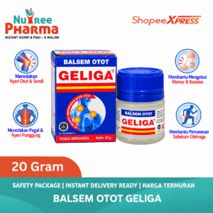 Balsem otot geliga 20 gr | meredakan nyeri otot
