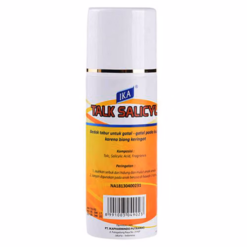 Salicyl talk 80 gram | bedak salicyl ika | biang keringat | gatal | alergi - Gambar 10