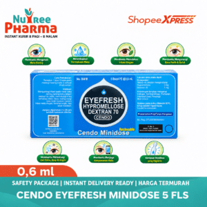 Cendo eyefresh mini dose 0.6 ml obat tetes mata iritasi ringan ( isi 5 botol)