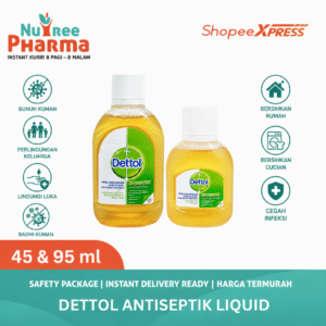 Dettol liquid 45 ml-95 ml anti bakteri