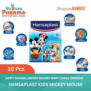 Hansaplast kids mickey mouse isi 10 lembar