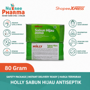 Holly sabun hijau antiseptic 80 gr holy soap