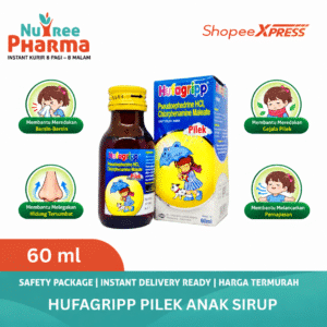 Hufagripp/hufagrip pilek syrup 60 ml (biru) | obat pilek anak