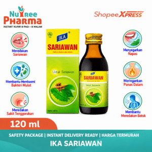 Ika sariawan 120 ml - cairan kumur dan telan herbal