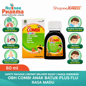 Obh combi anak batuk plus flu rasa madu 60 ml
