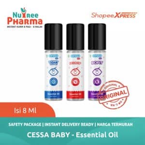 Cessa baby paket new born 8ml isi 3 – happy nose, fedrop, bofit | batuk pilek, demam, meningkatkan imun tubuh
