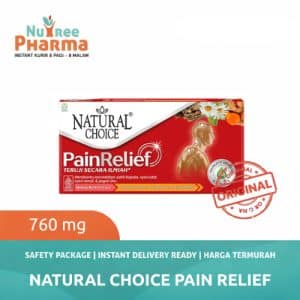 Natural choice pain relief willow bark extract
