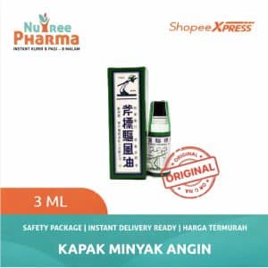 Minyak angin cap kapak 3 ml