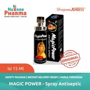 Spray antiseptik magic power 15ml - antiseptik praktis, membersihkan, mencegah penyakit