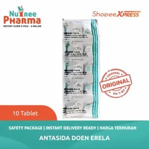 Antasida doen strip erela isi 10 tablet - mengobati asam lambung / maag