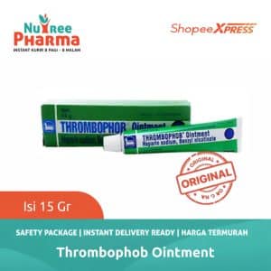 Thrombophob ointment tube hijau 15 gr