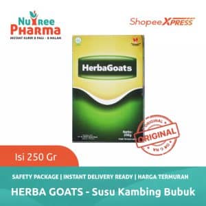Herba goats 250g – susu kambing bubuk alami