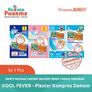Koolfever bayi anak plester demam anak | bayi | dewasa - 1 lembar
