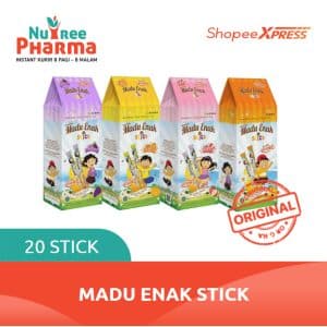 Madu enak stick herba – madu sachet praktis asli untuk imun & vitalitas - madu anak stick - nutreepharma
