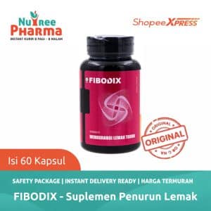 Fibodix isi 60 - obat herbal membantu mengurangi lemak tubuh by herba radix