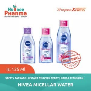 Nivea micellair pearl white acne oily care nivea micellar water make up remover air miselar