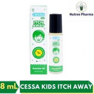 Cessa kids itch away essential oil 8 ml hijau | menjaga anak dari gigitan nyamuk