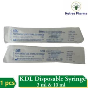 Spuit kdl syringe disposible alat suntikan 3 ml & 10 ml ecer