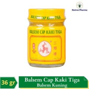 Balsem cap kaki tiga balsem kuning 36 gr