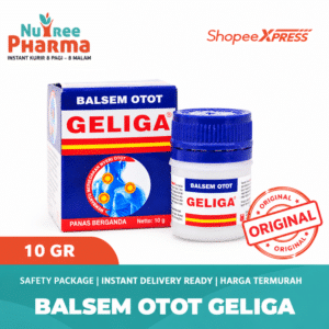 Balsem Otot Geliga 10gr - Pereda Pegal, Nyeri & Capek Cepat Meresap