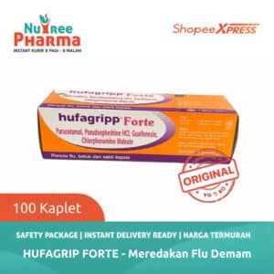 Hufagripp Forte Box isi 100 Tablet - Obat Flu/ Batuk/ Sakit Kepala