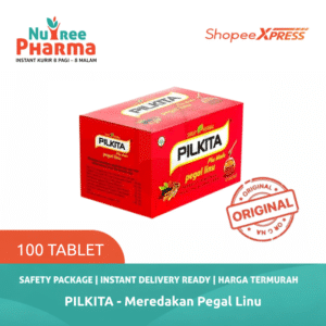 Pilkita Box Isi 100 Tablet - Meredakan Nyeri Otot / Pegal Linu