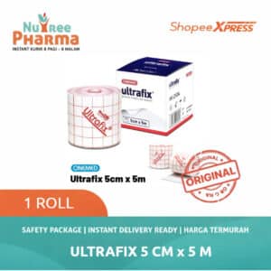 Ultrafix Plester 5 cmX 5 m | Plester Onemed | Untuk luka