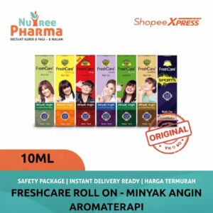 Fresh Care Roll On Minyak Angin 10ml | Minyak Angin Aromatherapy | Freshcare