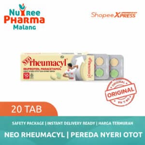 Neo Rheumacyl BOX KECIL Isi 20 Tablet | obat pereda nyeri otot |  nyeri sendi | dan pegal linu