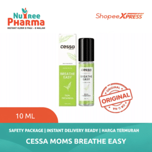 Cessa Moms Breathe Easy Essential Oil 10 ml | Melegakan Pernapasan
