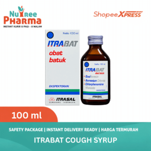 MURAH & DIJAMIN ORI ITRABAT COUGH SYRUP 100 ML | Obat Pereda Batuk Berdahak | Batuk Alergi