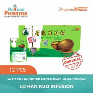 Lo Han Kuo Infusion 1 BOX  Herbal Batuk Panas Dalam