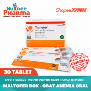 Maltofer Box isi 30 Tablet Kunyah - Obat Anemia Oral