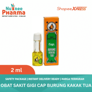 MURAH & DIJAMIN ORI OBAT SAKIT GIGI CAP BURUNG KAKAK TUA 2 ML