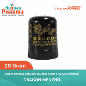 Dragon menthol 20 gram Meredakan Sakit Kepala
