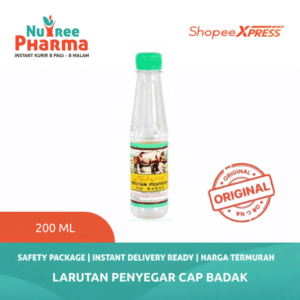 Larutan Penyegar Cap Badak Botol 200 ml - Meredakan Panas Dalam