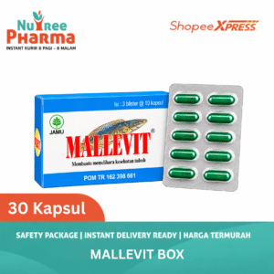 Mallevit Box isi 30 Kapsul Menjaga kesehatan tubuh