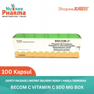 BECOM C VITAMIN C 500 MG ISI 100 KAPSUL