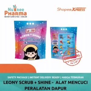 Leony Scrub + Shine Kitchen Cleaner All in 1 isi 8