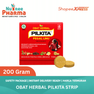 Pilkita Membantu Meredakan Pegal Linu & Nyeri Akibat Encok 1 Strip
