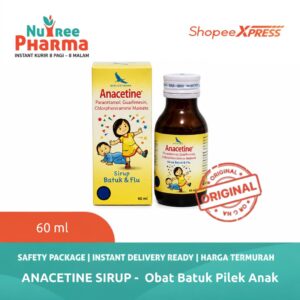 Anacetine Sirup 60ml - Obat Batuk Pilek Anak