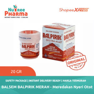 Balpirik Merah Ekstra Kuat 20 gr | Meredakan Nyeri Otot | Keseleo | Pegal Linu