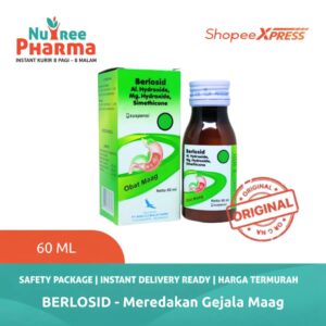 Berlosid Suspensi 60 ml | Obat Maag | Tukak Lambung | Gastritis