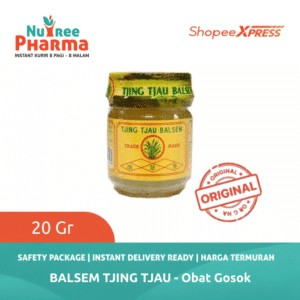 Balsem Tjang Tjau Asli 20 gr– Pereda Pegal, Nyeri Otot, Masuk Angin & Sakit Kepala