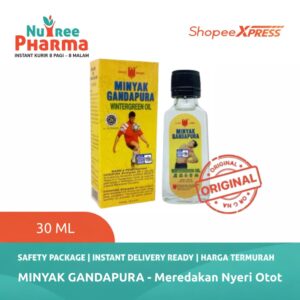 MINYAK GANDAPURA CAP LANG 30 ml ASLI - Meredakan Nyeri Otot