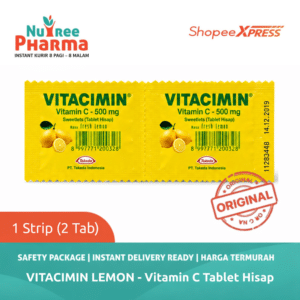 Vitacimin Lemon Strip Isi 2 Tab