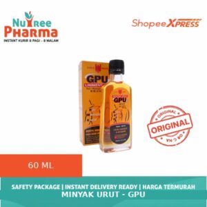 Cap Lang GPU SEREH 60 ML | Minyak GPU - Minyak Gosok Serbaguna Pereda Pegal & Nyeri