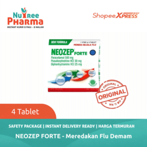 Neozep Forte Strip - Meredakan Flu