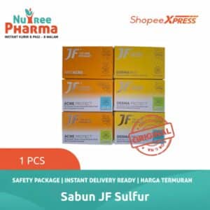 JF Sulfur Sabun Batang Bar Soap Dermamed Dermaprotect Anti Acne Spot Protect