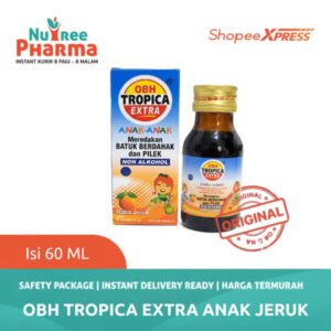 OBH TROPICA EXTRA ANAK RASA JERUK 60 ML